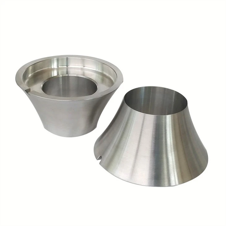 Dijelovi od tokaranog aluminija okruglog konusa